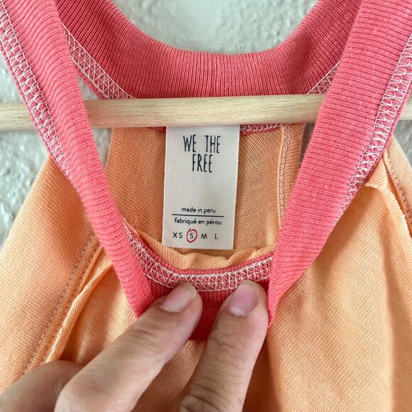 Free People Twin Peaks handkerchief hem halter top - Picture 6 of 8